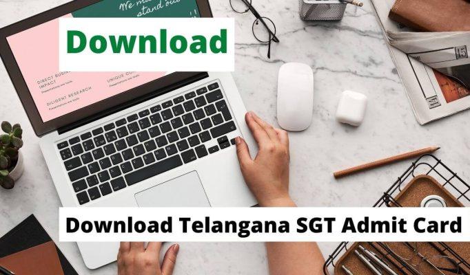 Download Telangana SGT Admit Card