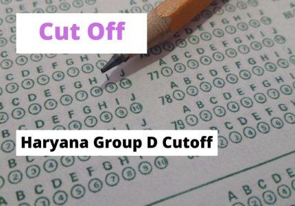 Haryana Group D Cutoff