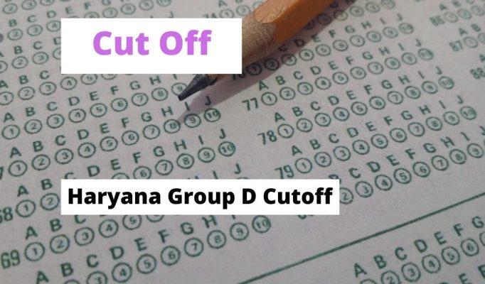 Haryana Group D Cutoff