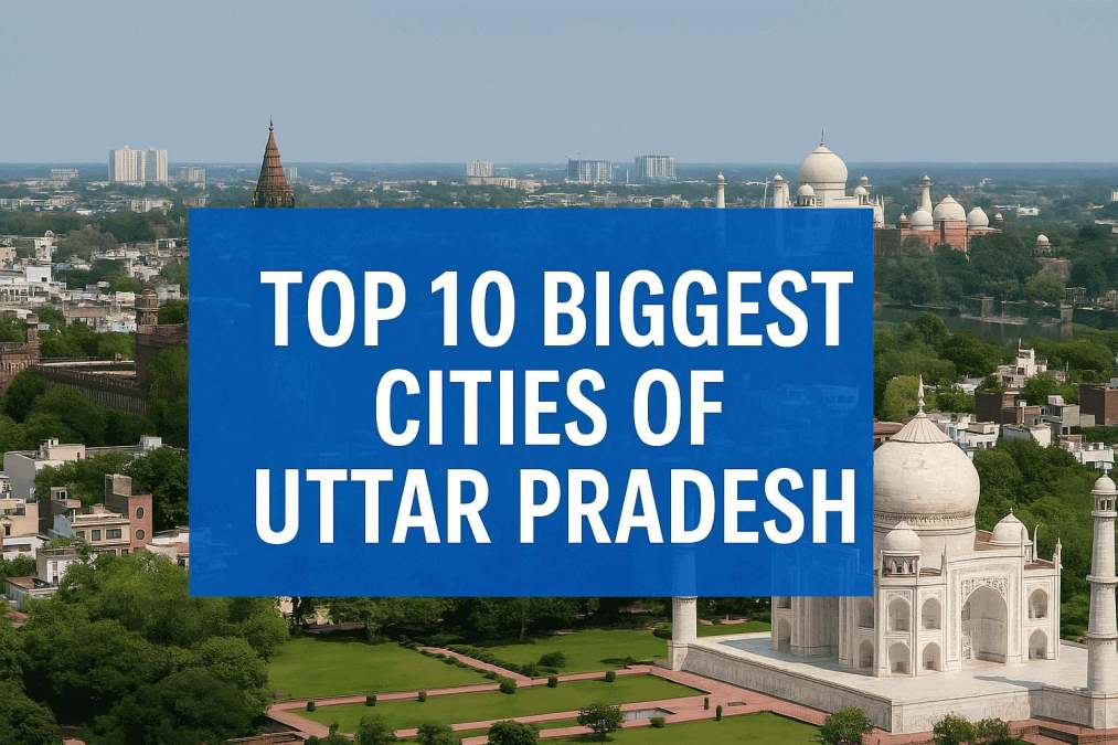top 10 biggest cities of uttar pradesh